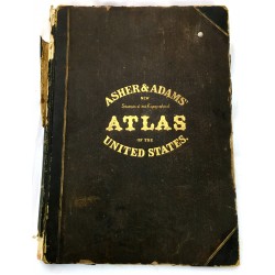 Asher & Adams' New statistical and Topographical Atlas